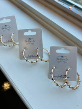 Load image into Gallery viewer, Mini Heart Metal Hoops (Multiple Colors)