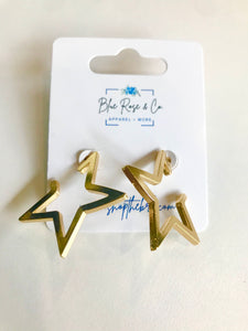 Stellar Star Earrings