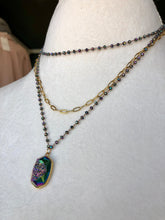 Load image into Gallery viewer, Galactic Druzy Layered Necklace*