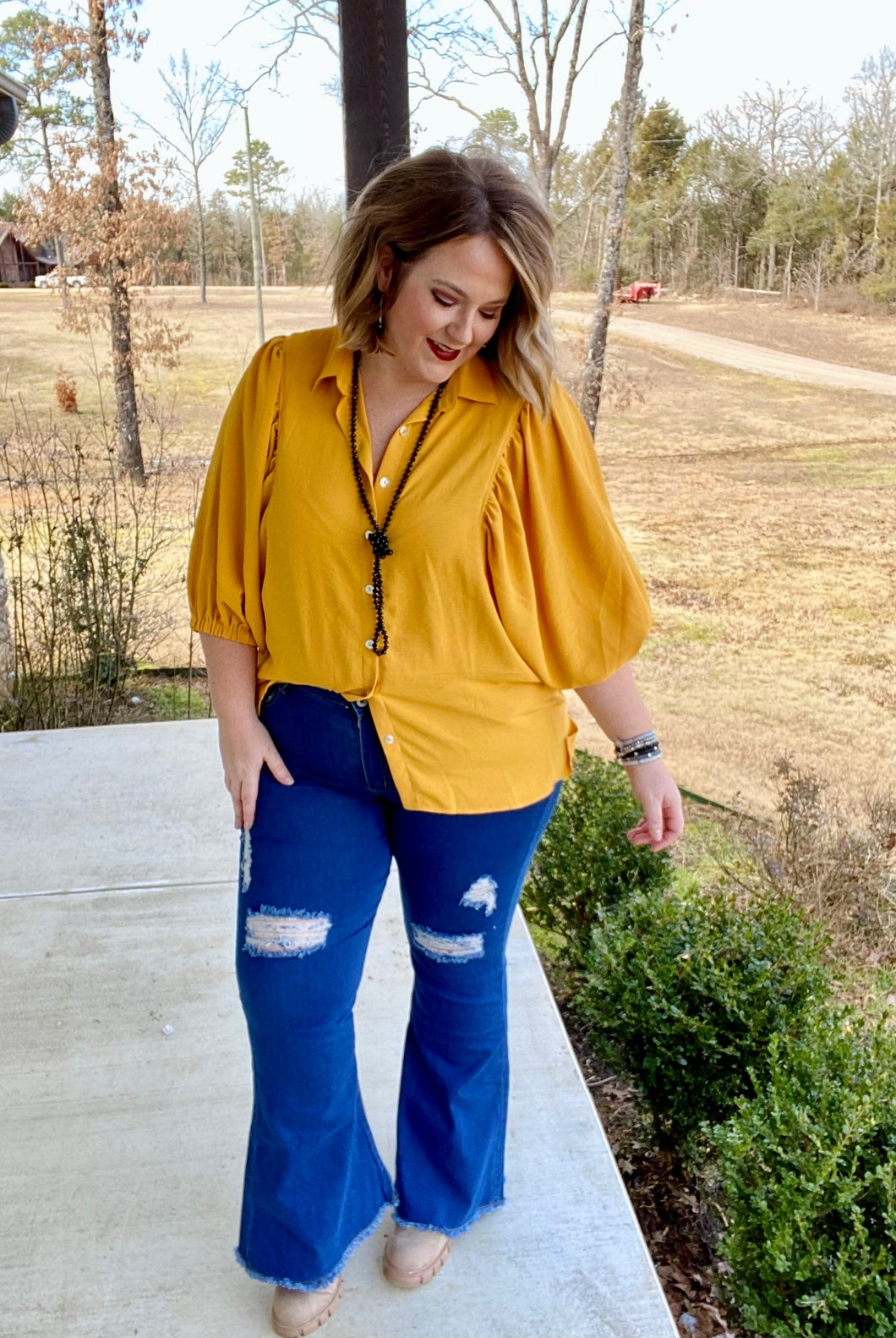 Umgee Flare Jeans