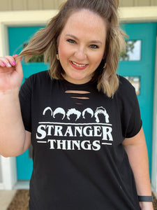 Stranger Distressed Graphic Tee