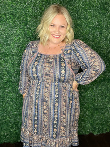 Esther Bohemian Babydoll Dress