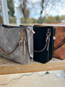 Kalyn Distressed Tote (Multiple Colors)
