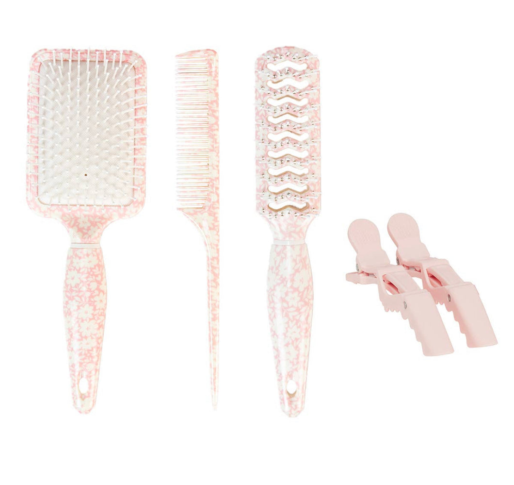 Hairstyling Kit in Floral