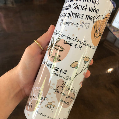 Words of Wisdom 20 oz tumbler