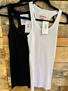 Ribbed Racerback Tank (Multiple Colors)