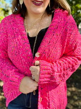 Load image into Gallery viewer, Pink Confetti Cardi