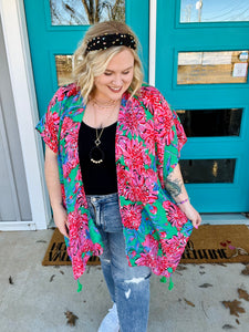 Lillian Floral Kimono