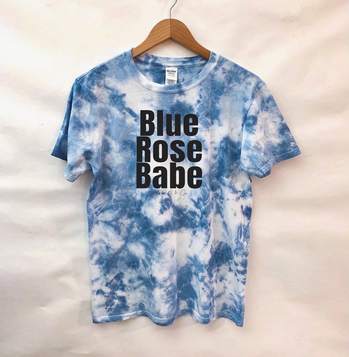 Blue Rose Babe Graphic Tee