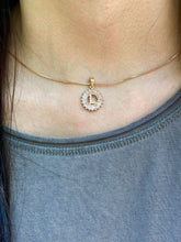 Load image into Gallery viewer, Initial Charm Necklace