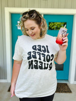 Iced Coffee Queen Graphic Tee