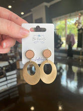 Load image into Gallery viewer, Ophelia Oval Earrings