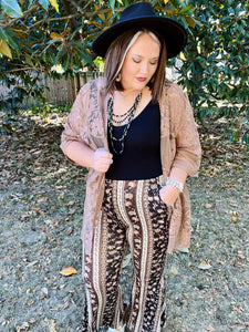 Lydia Open Front Lace Kimono