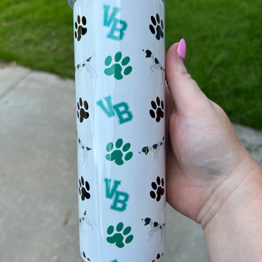 Van Buren School Spirit 20 oz Tumbler